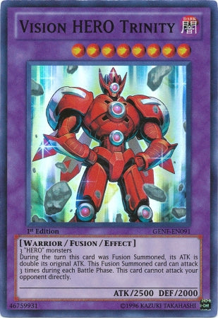 Vision Hero Trinity [GENF-EN091] Super Rare | Galaxy Games LLC