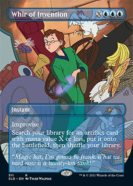 Whir of Invention (Borderless) [Secret Lair Drop Series] | Galaxy Games LLC