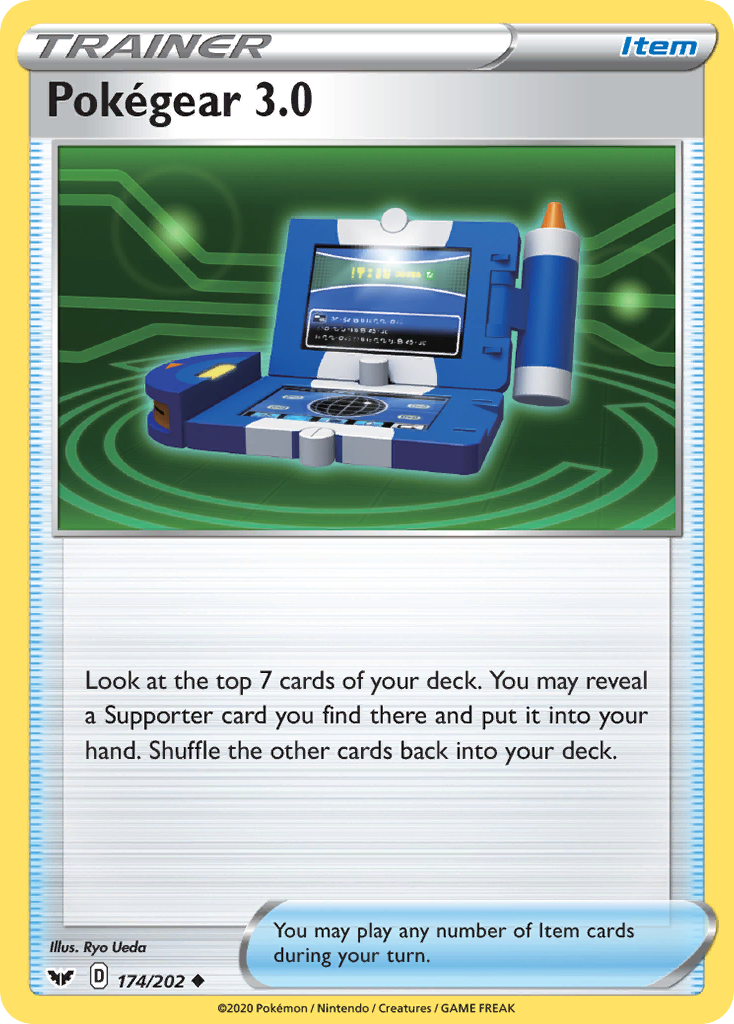 Pokegear 3.0 (174/202) [Sword & Shield: Base Set] | Galaxy Games LLC