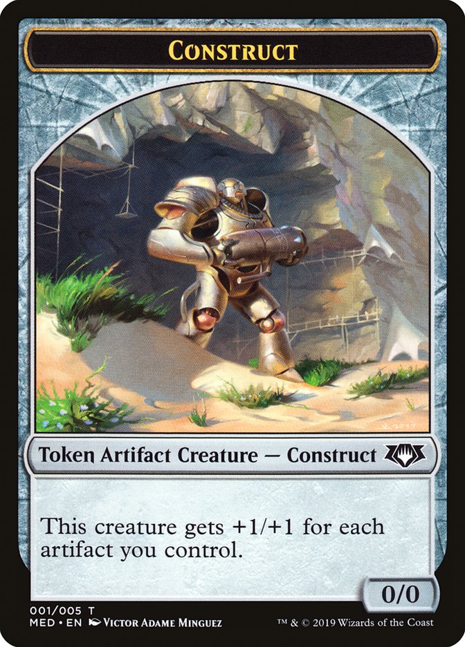 Construct Token (1) [Mythic Edition Tokens] | Galaxy Games LLC