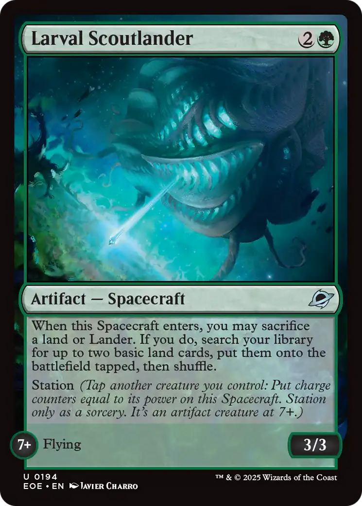 Larval Scoutlander [Edge of Eternities] | Galaxy Games LLC