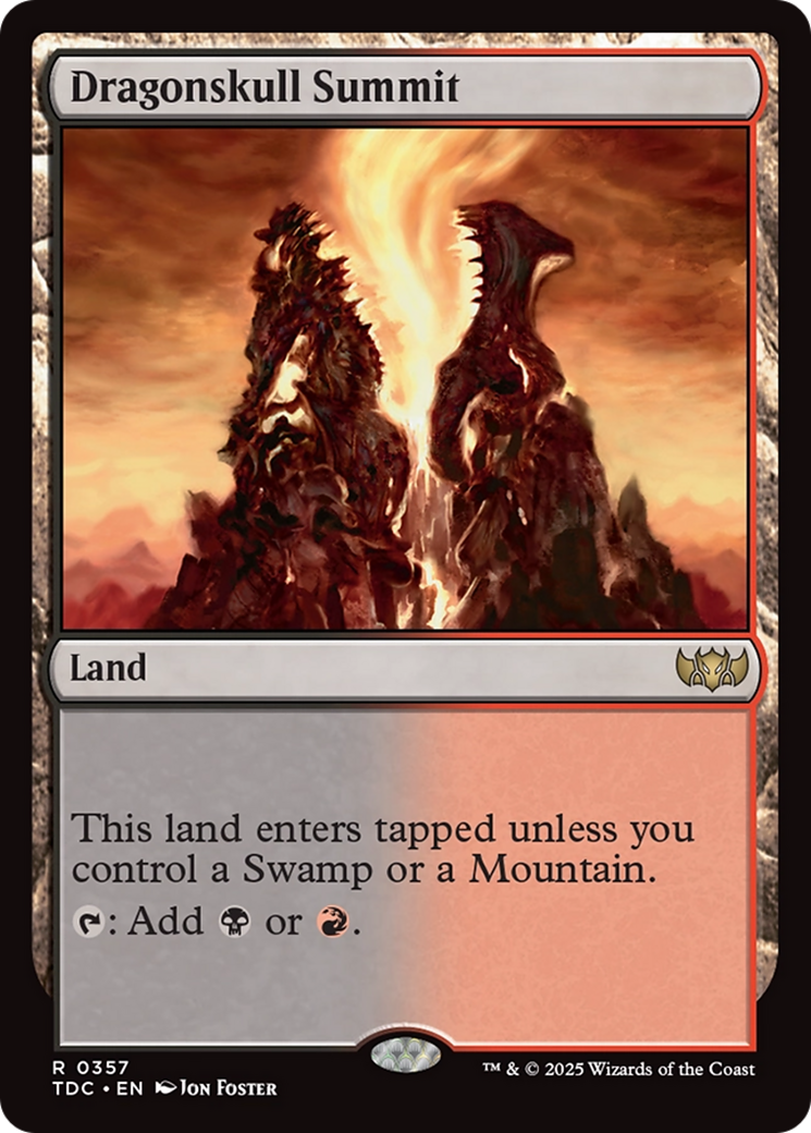Dragonskull Summit [Tarkir: Dragonstorm Commander] | Galaxy Games LLC
