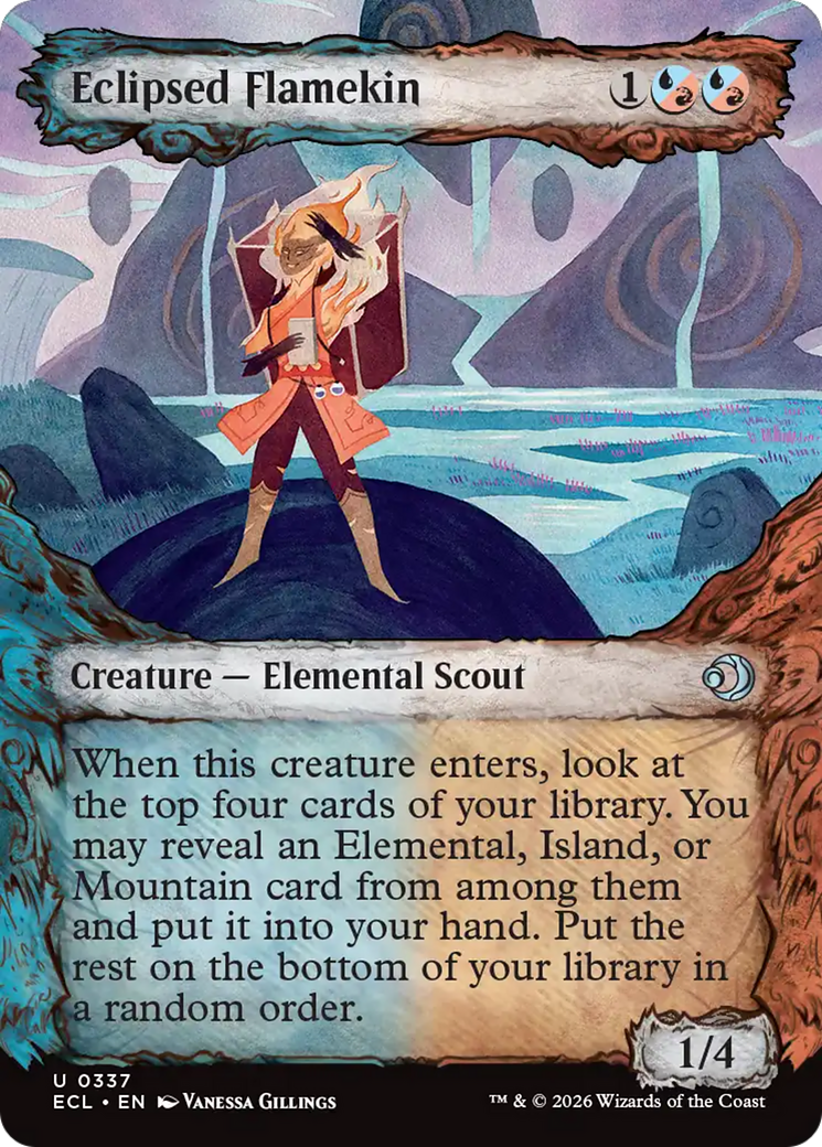 Eclipsed Flamekin (Showcase) [Lorwyn Eclipsed] | Galaxy Games LLC