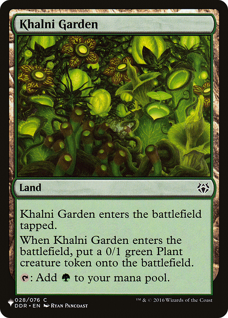 Khalni Garden [The List] | Galaxy Games LLC