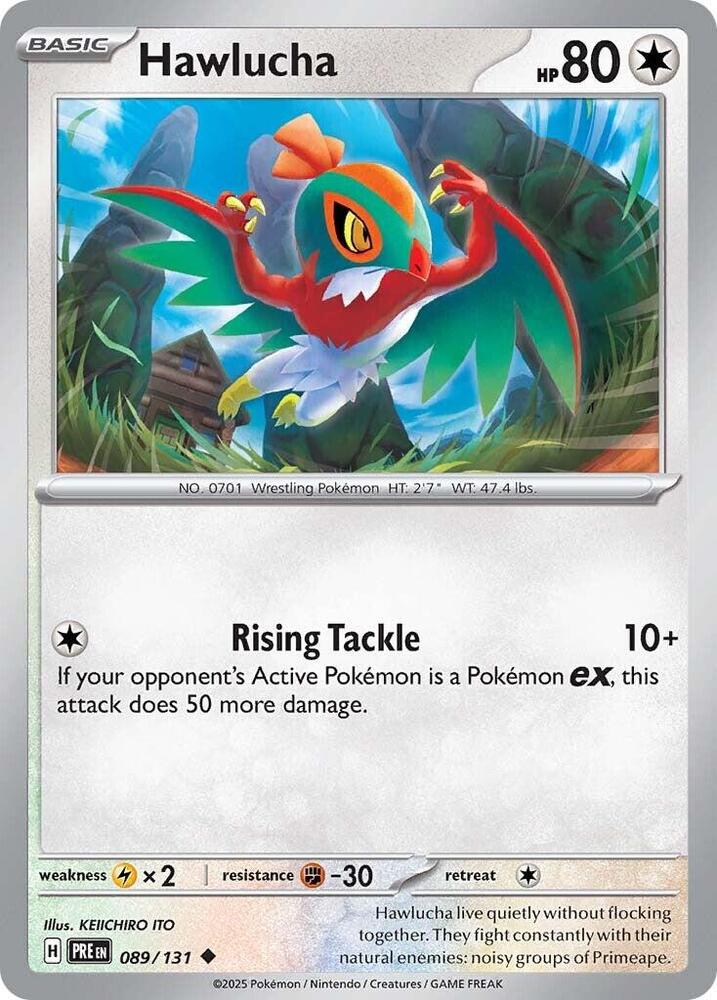 Hawlucha (089/131) [Scarlet & Violet: Prismatic Evolutions] | Galaxy Games LLC