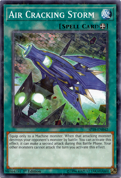 Air Cracking Storm [SP18-EN042] Starfoil Rare | Galaxy Games LLC