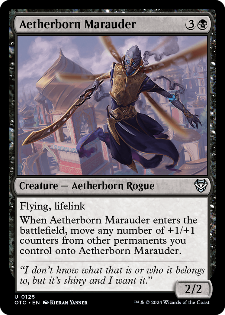 Aetherborn Marauder [Outlaws of Thunder Junction Commander] | Galaxy Games LLC