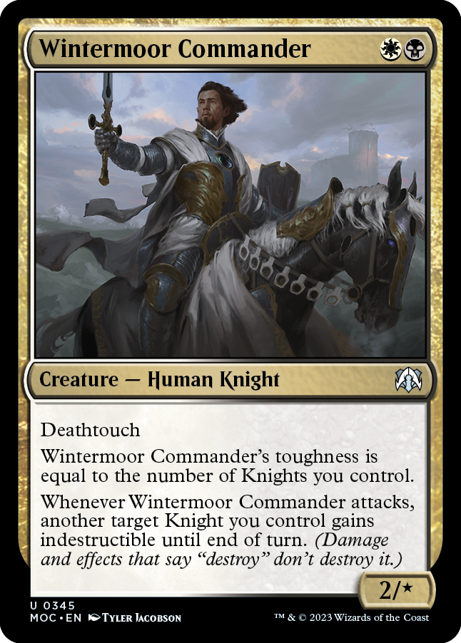 Wintermoor Commander [March of the Machine Commander] | Galaxy Games LLC