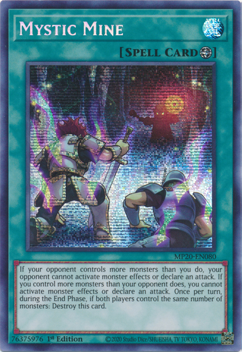 Mystic Mine [MP20-EN080] Prismatic Secret Rare | Galaxy Games LLC