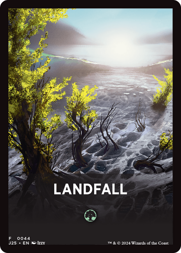 Landfall Theme Card [Foundations Jumpstart Front Cards] | Galaxy Games LLC