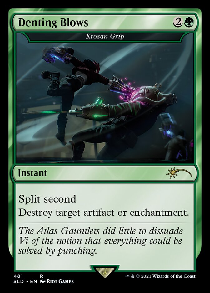 Krosan Grip - Denting Blows [Secret Lair Drop Series] | Galaxy Games LLC