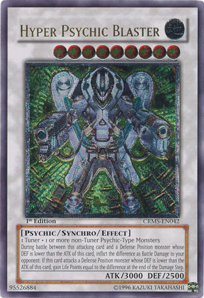 Hyper Psychic Blaster [CRMS-EN042] Ultimate Rare | Galaxy Games LLC