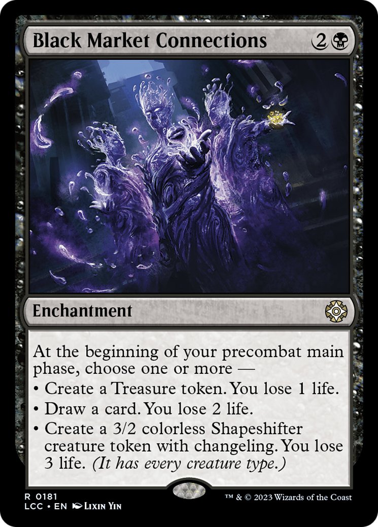 Black Market Connections [The Lost Caverns of Ixalan Commander] | Galaxy Games LLC