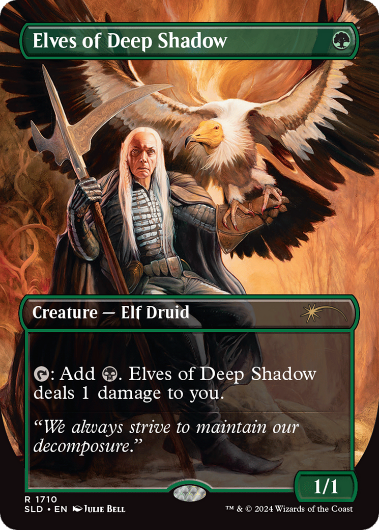 Elves of Deep Shadow (Rainbow Foil) [Secret Lair Drop Series] | Galaxy Games LLC