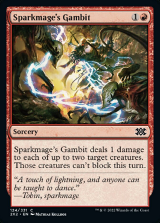 Sparkmage's Gambit [Double Masters 2022] | Galaxy Games LLC