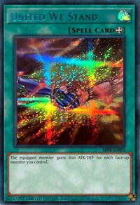 United We Stand (Blue) [SBPR-EN001] Secret Rare | Galaxy Games LLC