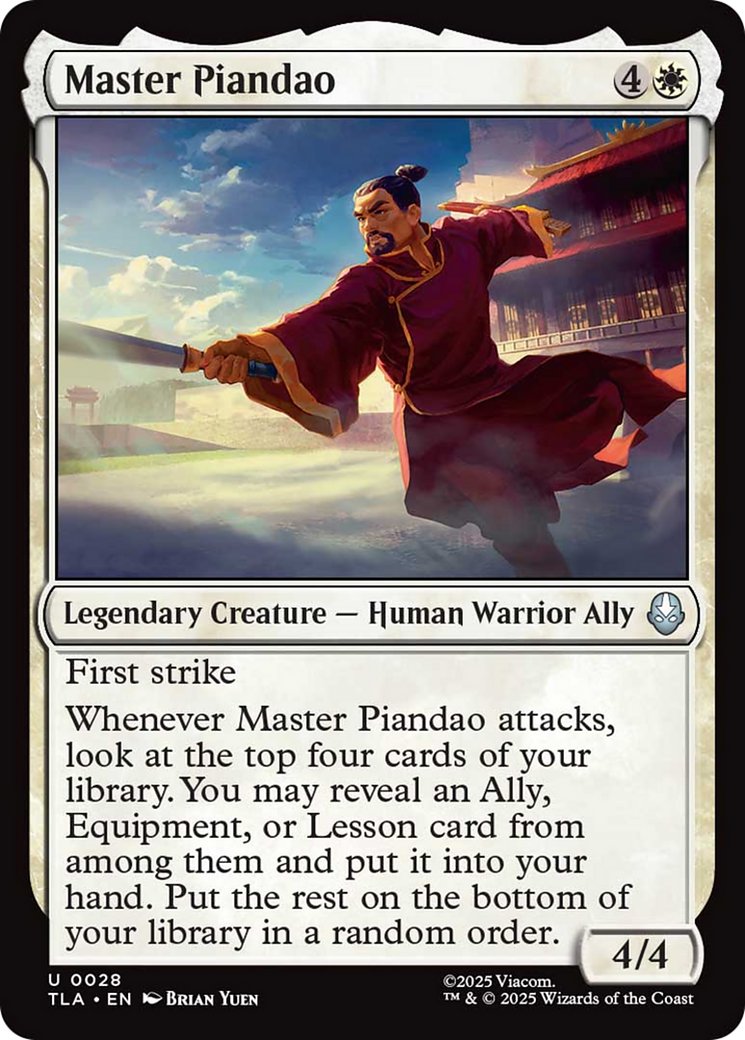 Master Piandao [Avatar: The Last Airbender] | Galaxy Games LLC