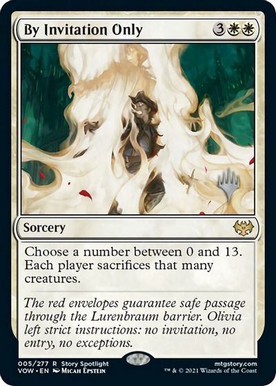 By Invitation Only (Promo Pack) [Innistrad: Crimson Vow Promos] | Galaxy Games LLC