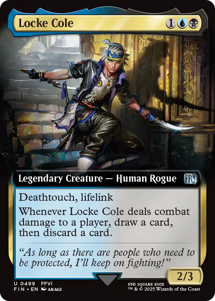 Locke Cole (Extended Art) [FINAL FANTASY] | Galaxy Games LLC