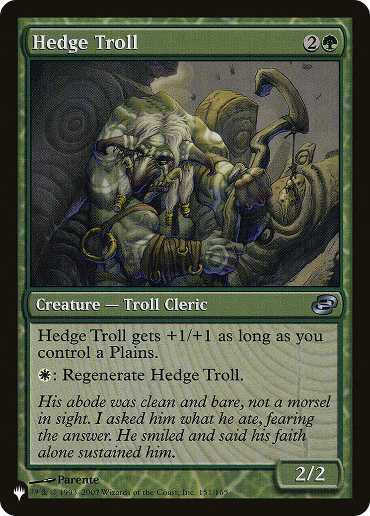 Hedge Troll [The List] | Galaxy Games LLC