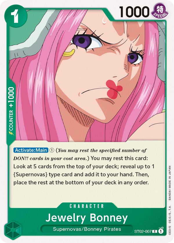 Jewelry Bonney [Starter Deck: Worst Generation] | Galaxy Games LLC