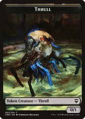 Horror // Thrull Double-Sided Token [Commander Legends Tokens] | Galaxy Games LLC