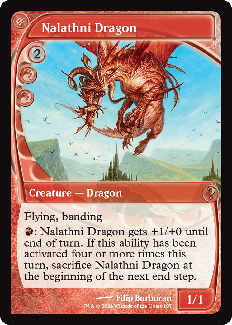 Nalathni Dragon (Future Sight) [Mystery Booster 2] | Galaxy Games LLC