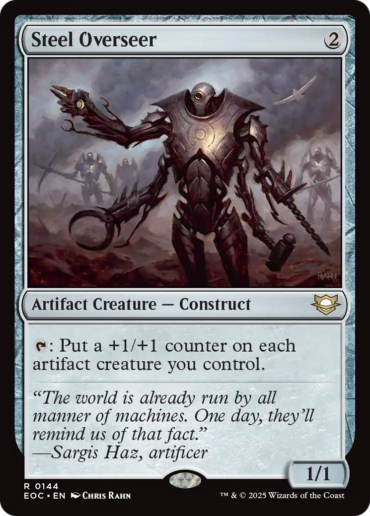 Steel Overseer [Edge of Eternities Commander] | Galaxy Games LLC