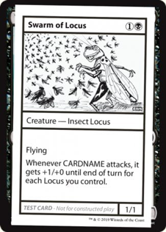 Swarm of Locus (2021 Edition) [Mystery Booster Playtest Cards] | Galaxy Games LLC