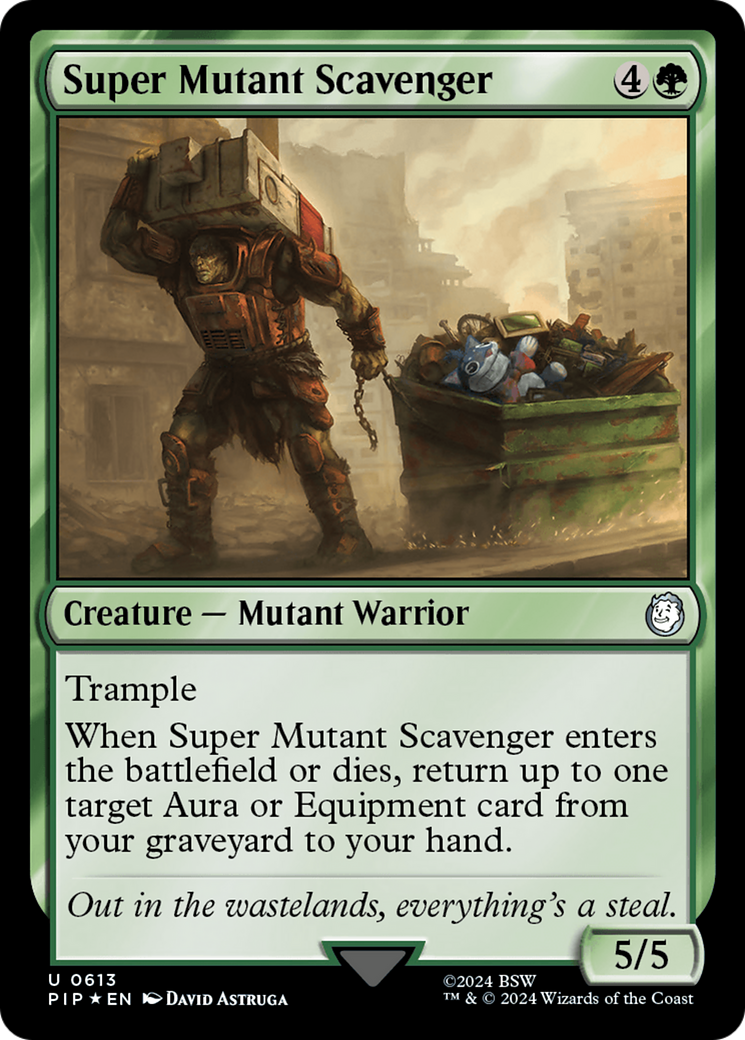 Super Mutant Scavenger (Surge Foil) [Fallout] | Galaxy Games LLC