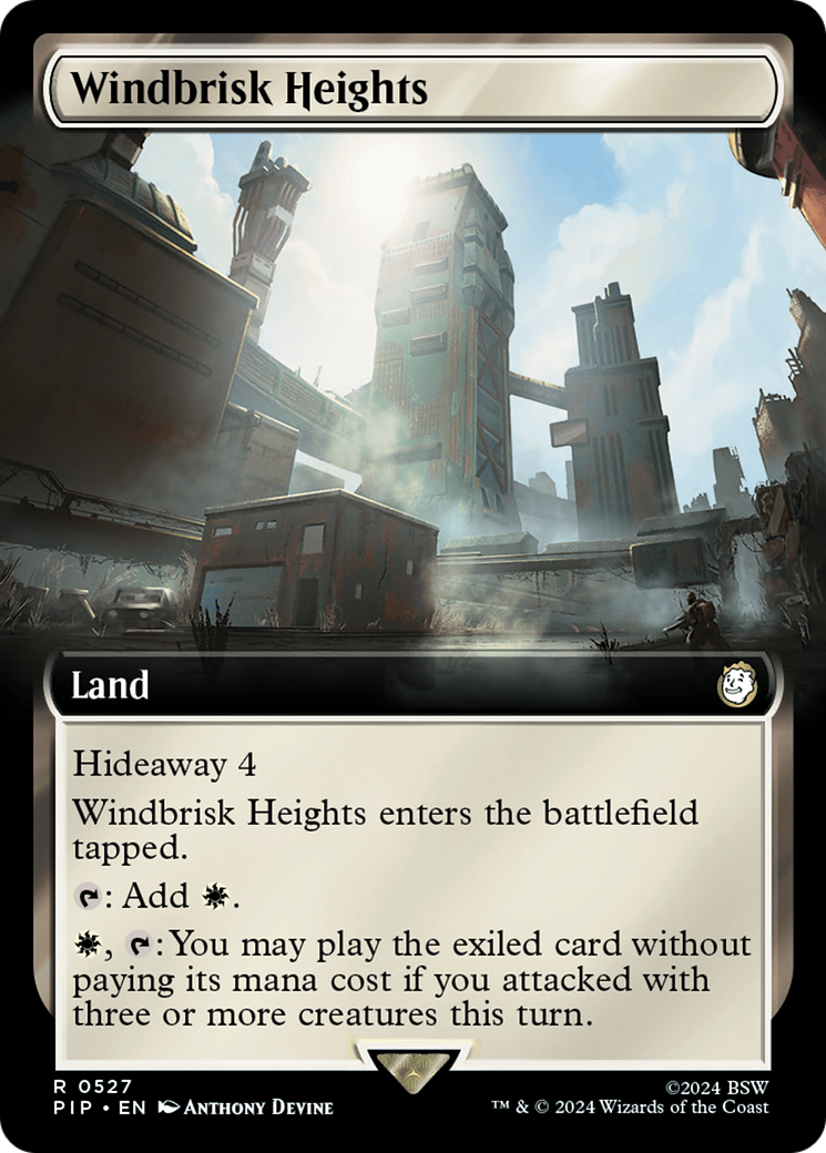 Windbrisk Heights (Extended Art) [Fallout] | Galaxy Games LLC