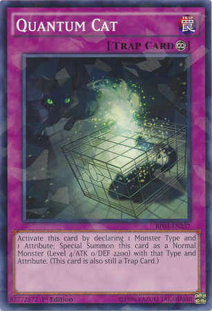 Quantum Cat [BP03-EN237] Shatterfoil Rare | Galaxy Games LLC