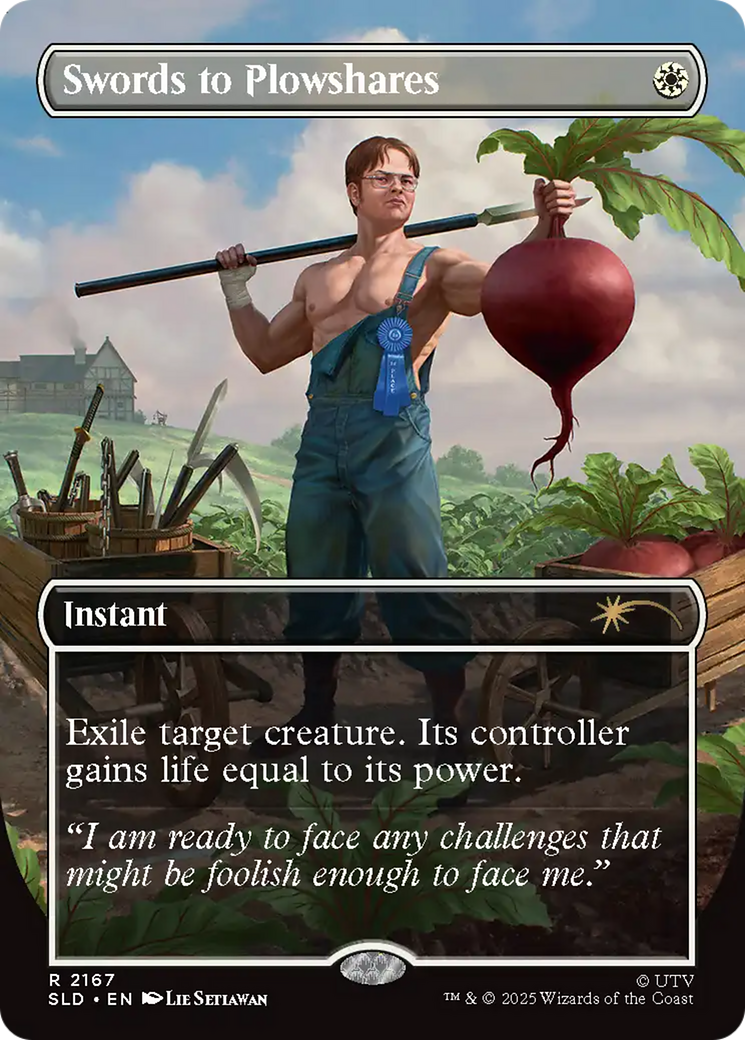 Swords to Plowshares (2167) [Secret Lair Drop Series] | Galaxy Games LLC