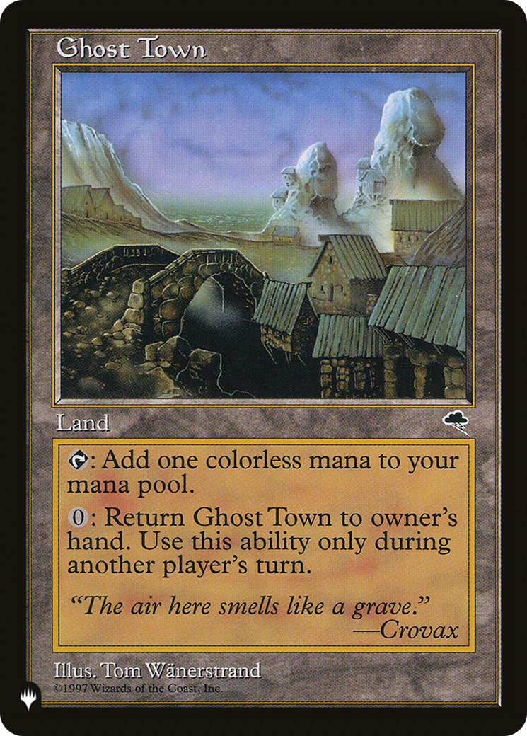Ghost Town [The List] | Galaxy Games LLC