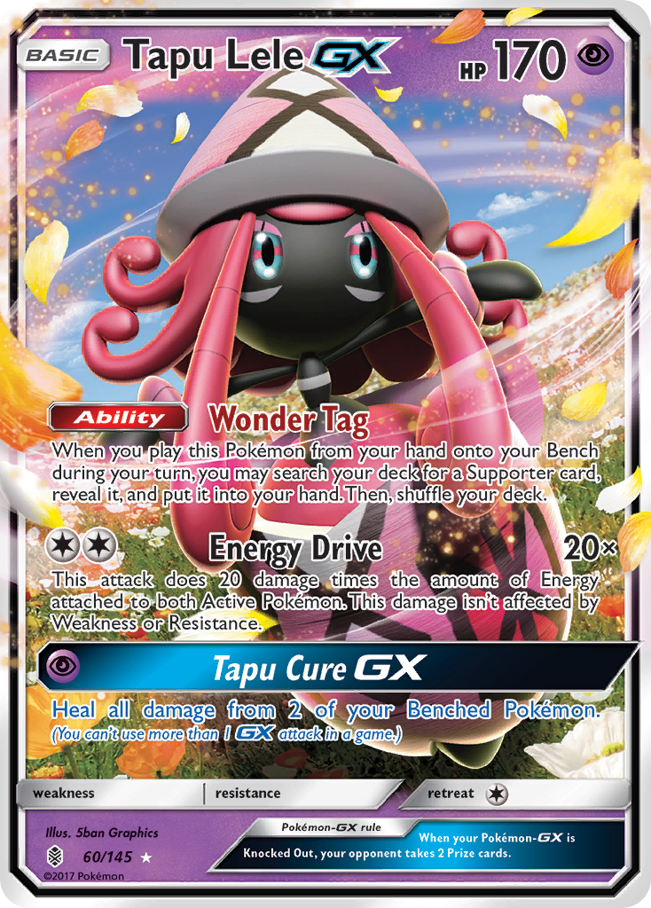 Tapu Lele GX (60/145) [Sun & Moon: Guardians Rising] | Galaxy Games LLC