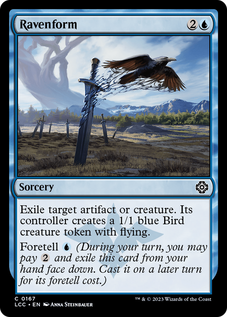 Ravenform [The Lost Caverns of Ixalan Commander] | Galaxy Games LLC