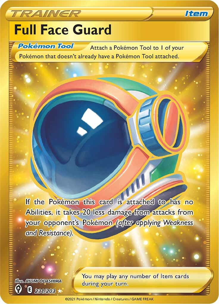 Full Face Guard (231/203) [Sword & Shield: Evolving Skies] | Galaxy Games LLC