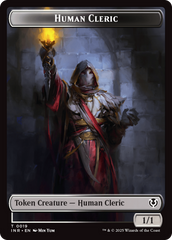 Demon // Human Cleric Double-Sided Token [Innistrad Remastered Tokens] | Galaxy Games LLC