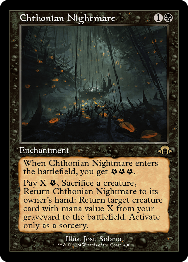 Chthonian Nightmare (Retro) [Modern Horizons 3] | Galaxy Games LLC