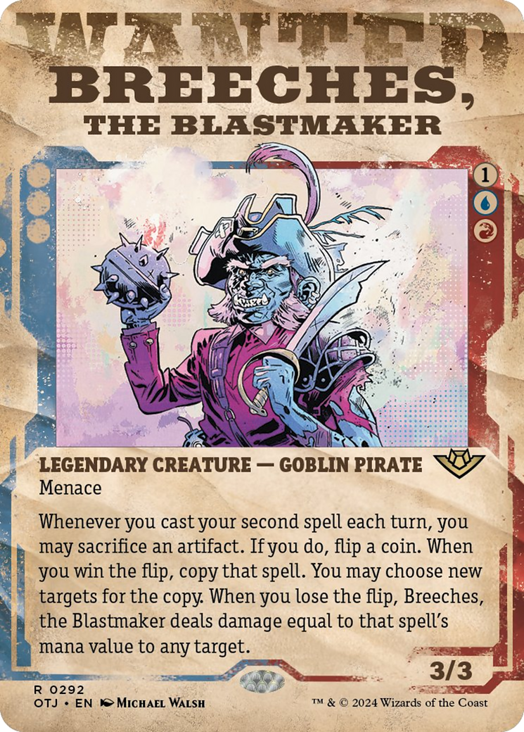 Breeches, the Blastmaker (Showcase) [Outlaws of Thunder Junction] | Galaxy Games LLC