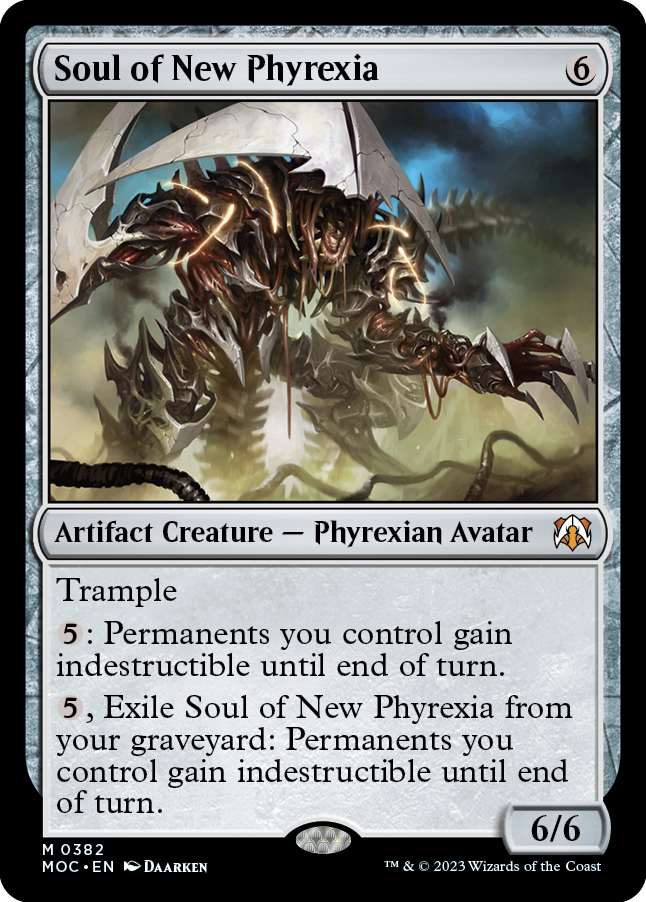 Soul of New Phyrexia [March of the Machine Commander] | Galaxy Games LLC