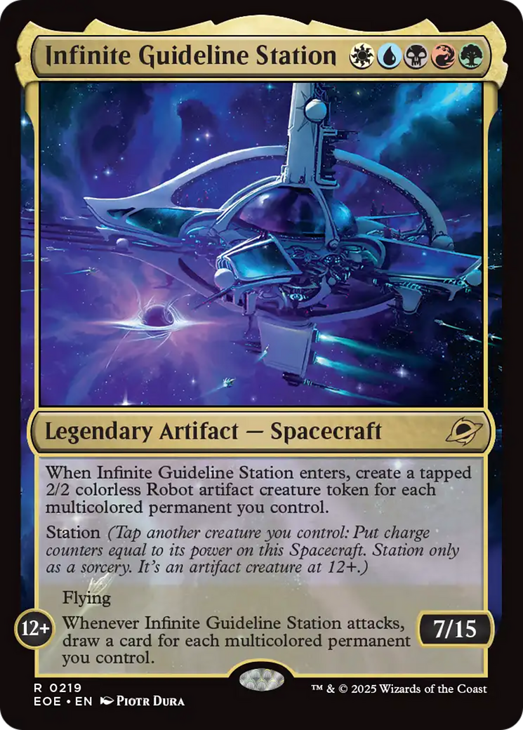 Infinite Guideline Station [Edge of Eternities] | Galaxy Games LLC