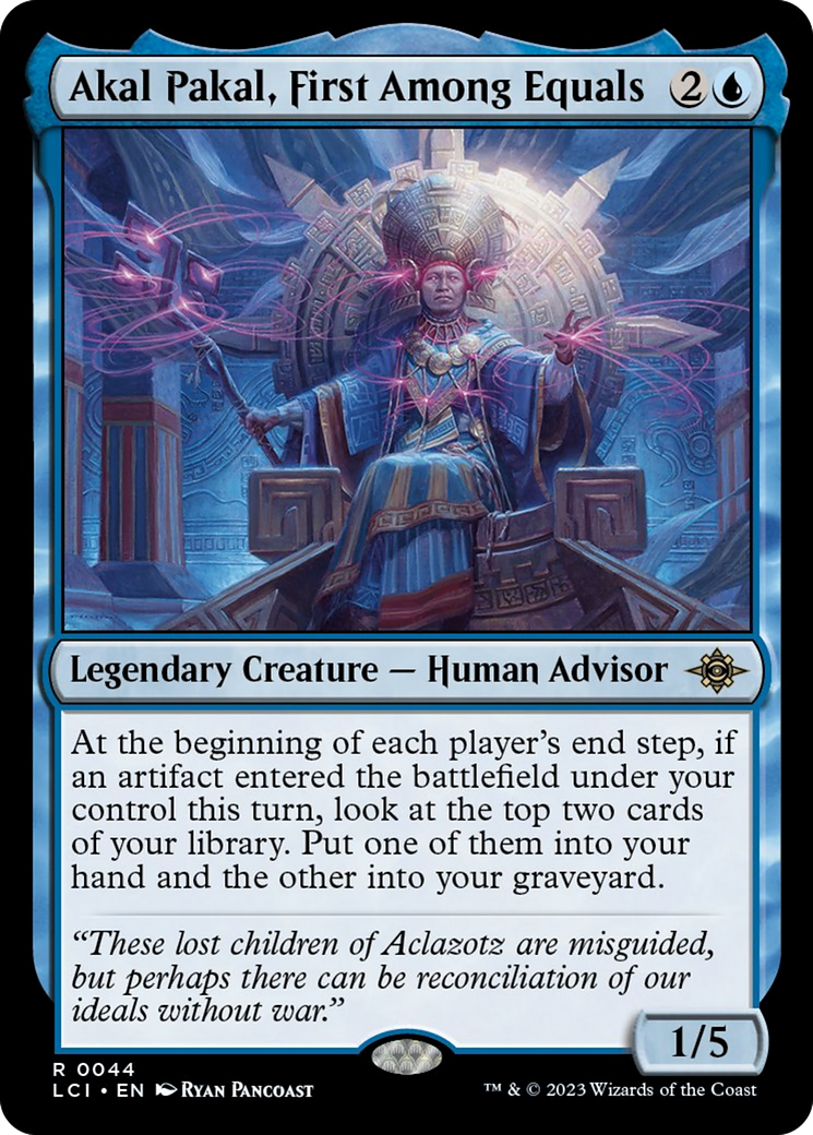 Akal Pakal, First Among Equals [The Lost Caverns of Ixalan] | Galaxy Games LLC