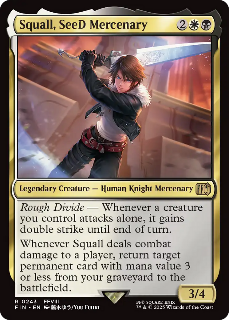 Squall, SeeD Mercenary [FINAL FANTASY] | Galaxy Games LLC