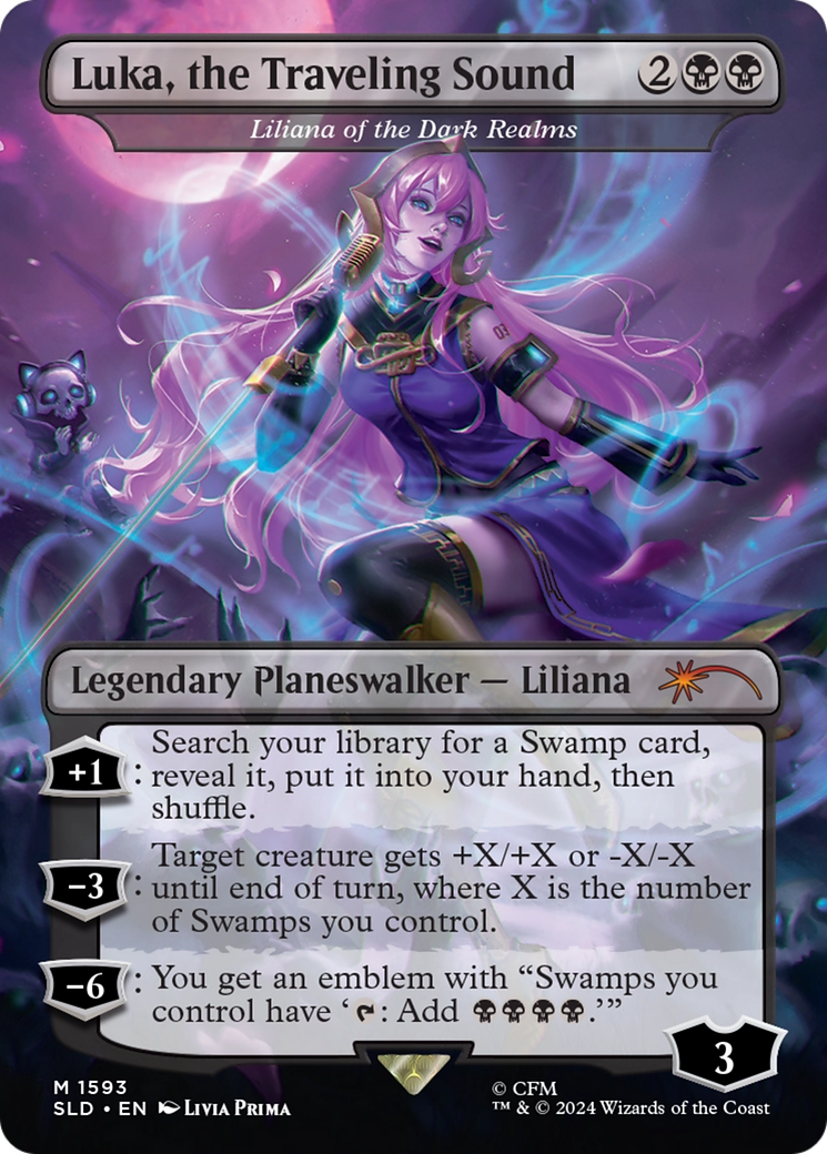 Luka, the Traveling Sound - Liliana of the Dark Realms [Secret Lair Drop Series] | Galaxy Games LLC