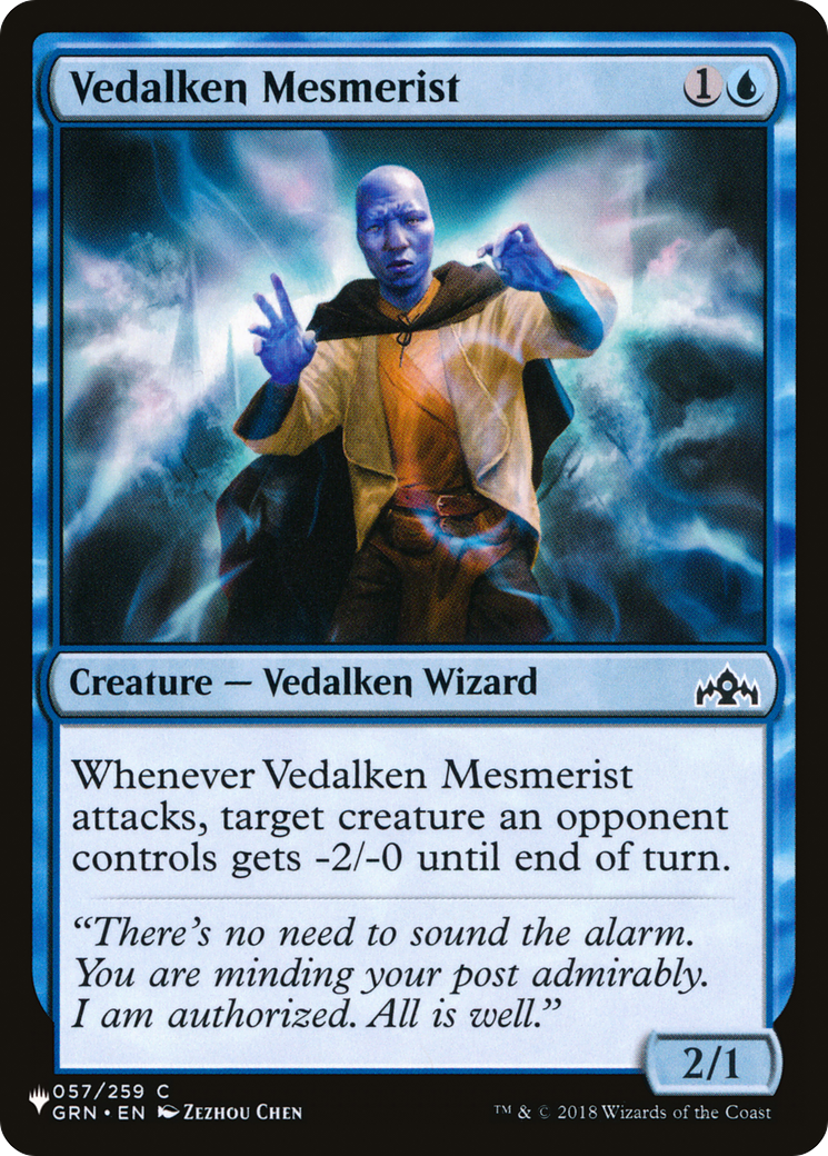 Vedalken Mesmerist [The List] | Galaxy Games LLC