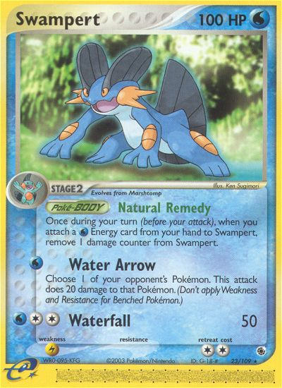 Swampert (23/109) [EX: Ruby & Sapphire] | Galaxy Games LLC