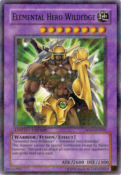 Elemental Hero Wildedge [MF02-EN002] Rare | Galaxy Games LLC