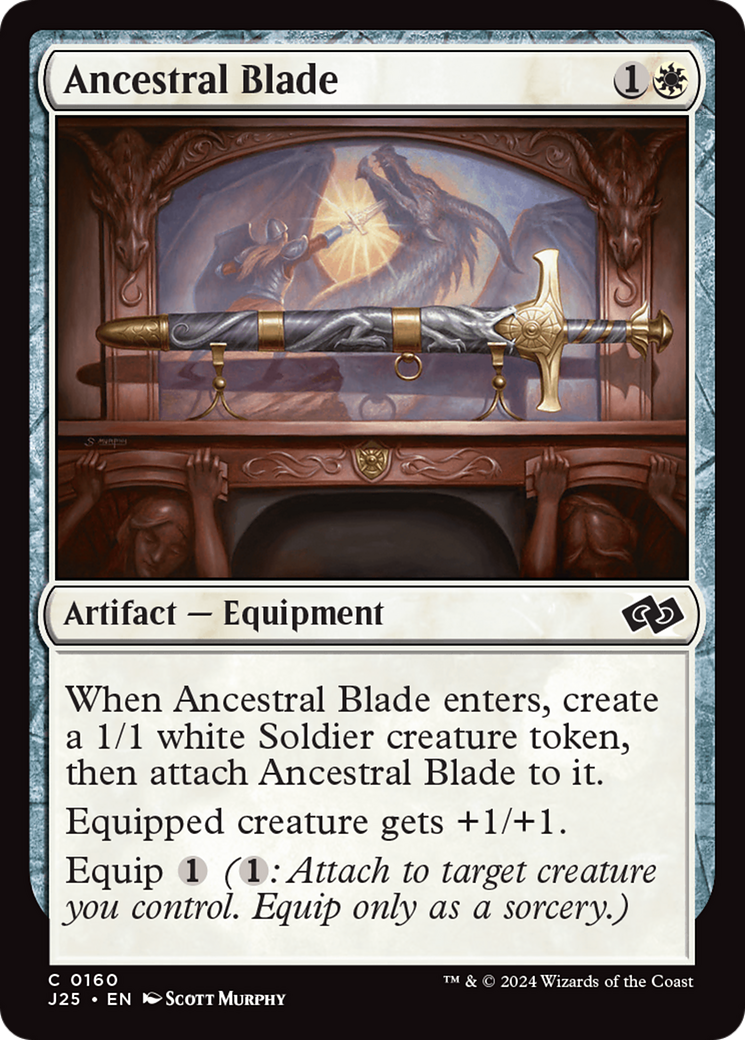 Ancestral Blade [Foundations Jumpstart] | Galaxy Games LLC