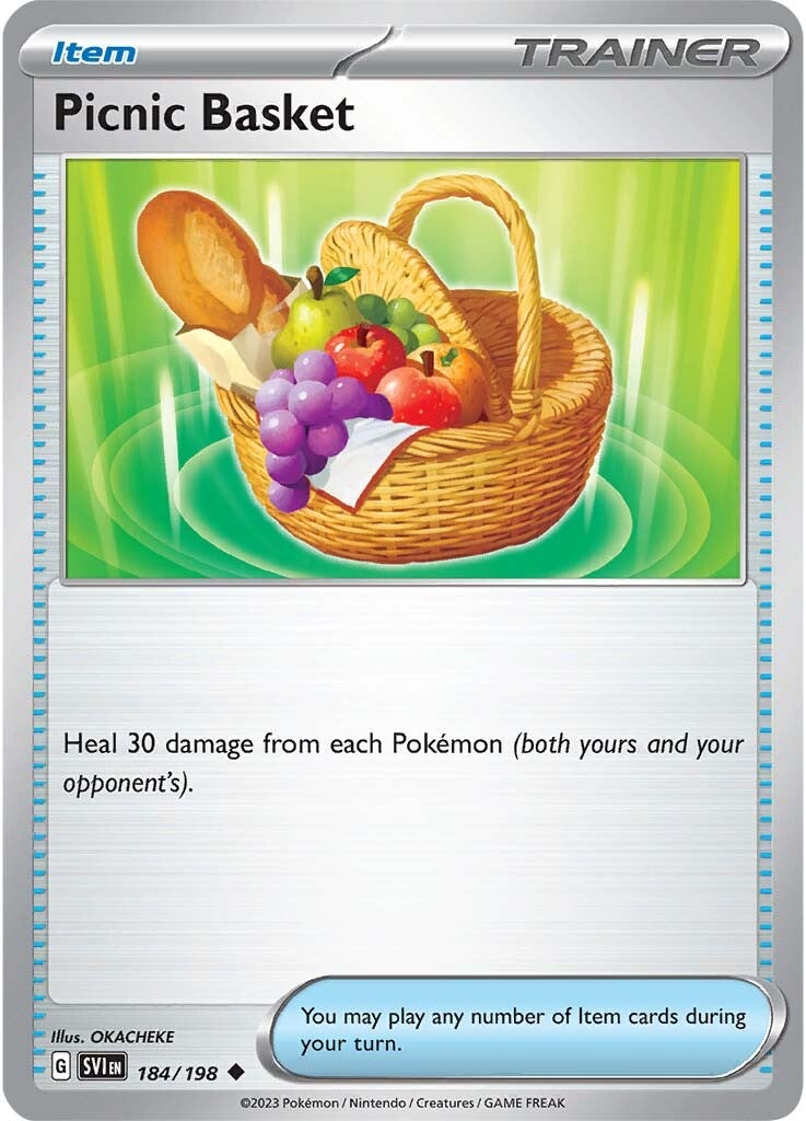 Picnic Basket (184/198) [Scarlet & Violet: Base Set] | Galaxy Games LLC